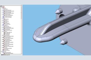 Remove fillets from any CAD model to allow the tool radius to form the fillet during machining in EPSRIT 2016.